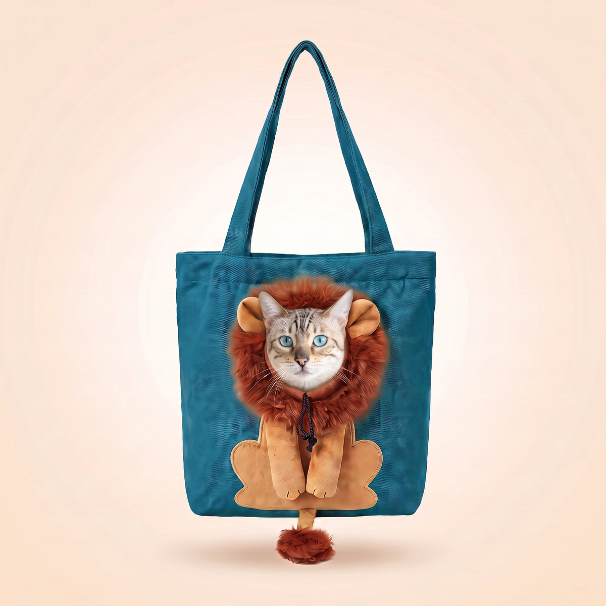 🦁Little Lion Tote – Made for Pet Lovers🐱