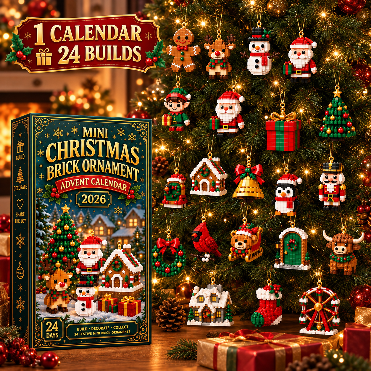 🎄 1 Calendar — 24 Styles