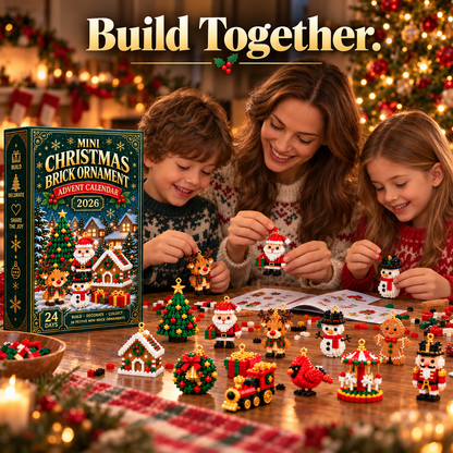 🎄 24-Day Mini Christmas Ornament Advent Calendar