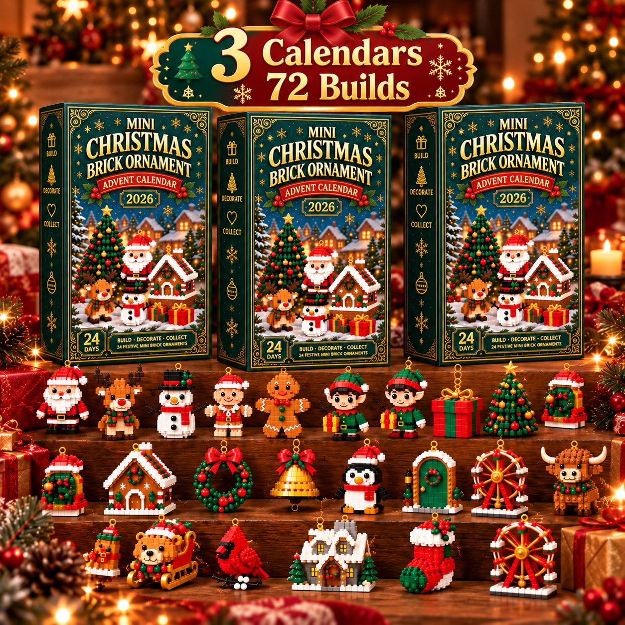 🎁 3 Calendars — 72 Styles