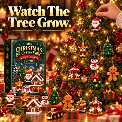 🎄 24-Day Mini Christmas Ornament Advent Calendar
