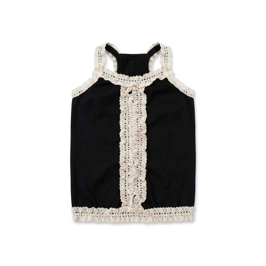 Black Lace Pet Vest – Elegant Dog & Cat Outfit