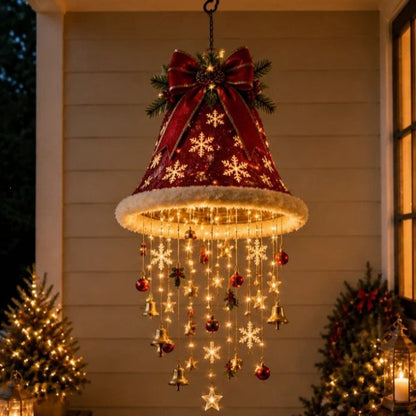 🔥Today 49% OFF🎅 Lighted Santa Hat Hanging Chandelier 🎄
