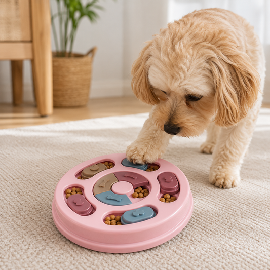 Interactive Treat Puzzle Toy – Slow Feeding & Mental Play